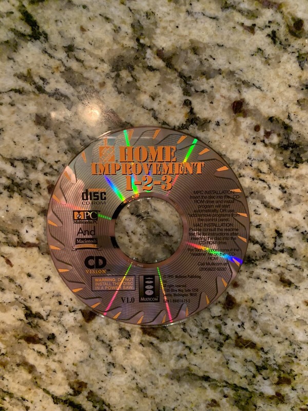 The Home Depot Home Improvement 1-2-3 (Vintage PC CD-ROM, 2002)