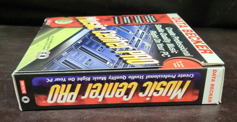 Vintage 2000 Data Becker Music Center Pro Software, Complete/Win 95/EUC gallery