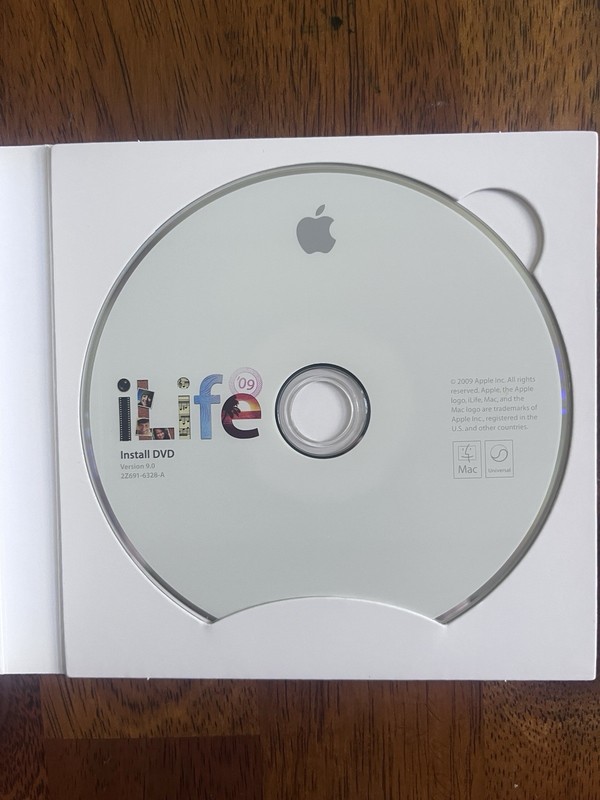 Apple iLife '09 for Mac - Software Install Disc - Original gallery