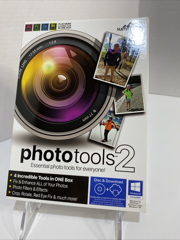 PHOTOTOOLS 2 SUMMITSOFT 4 Photo Editing Tools In 1