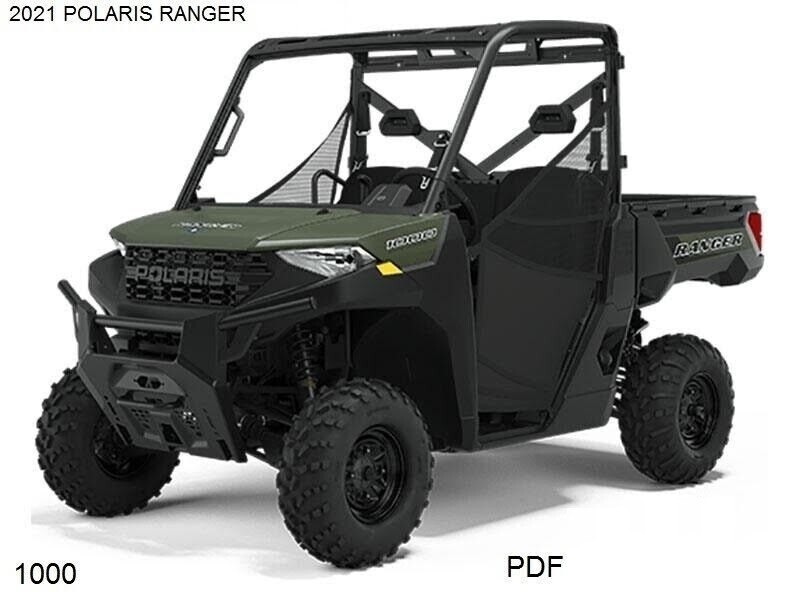 2020 Polaris Ranger 1000 Series Service Repair Manual PDF CD 9850045 (NON XP) gallery