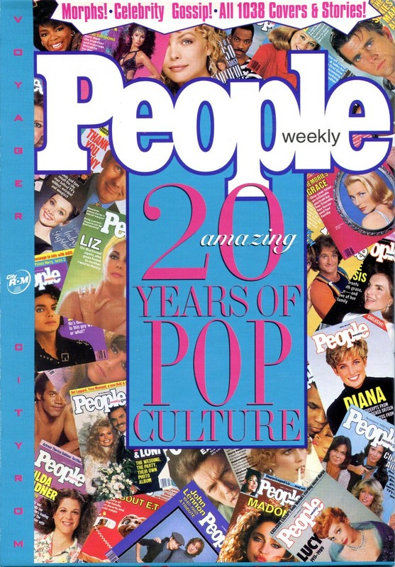People Magazine: 20 Years of Pop Culture – Sealed CD-ROM Rare OOP Voyager PC/MAC