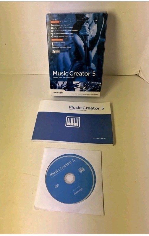 Music Creator 5 / Cakewalk By Roland PC Home Recording Software