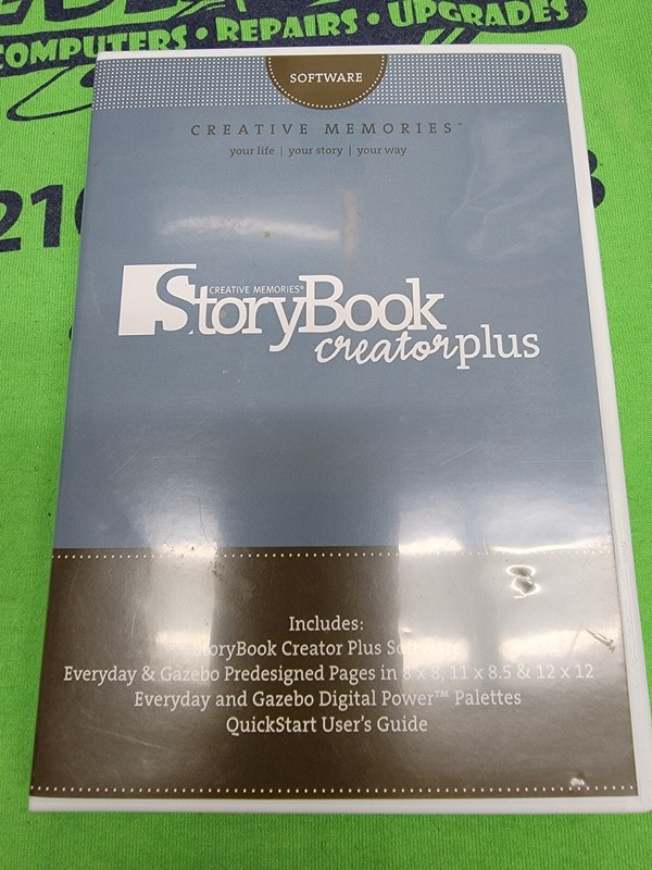 Storybook Creator Plus – Creative Memories (Software, 2007)