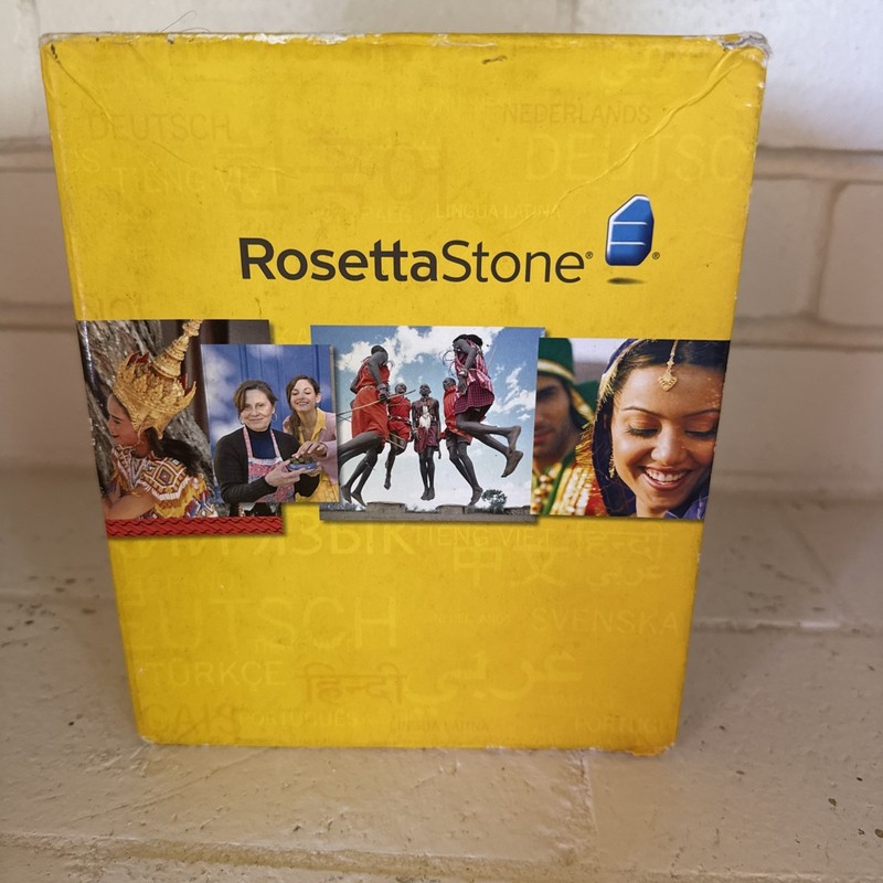 Rosetta Stone Spanish Latin America Level 1-5 Set PC Mac CD-ROM