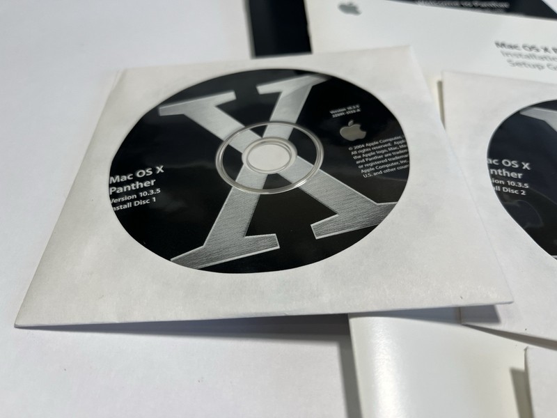 Apple Mac OS X 10.3 Panther Package M9227LL/A Tools OEM gallery