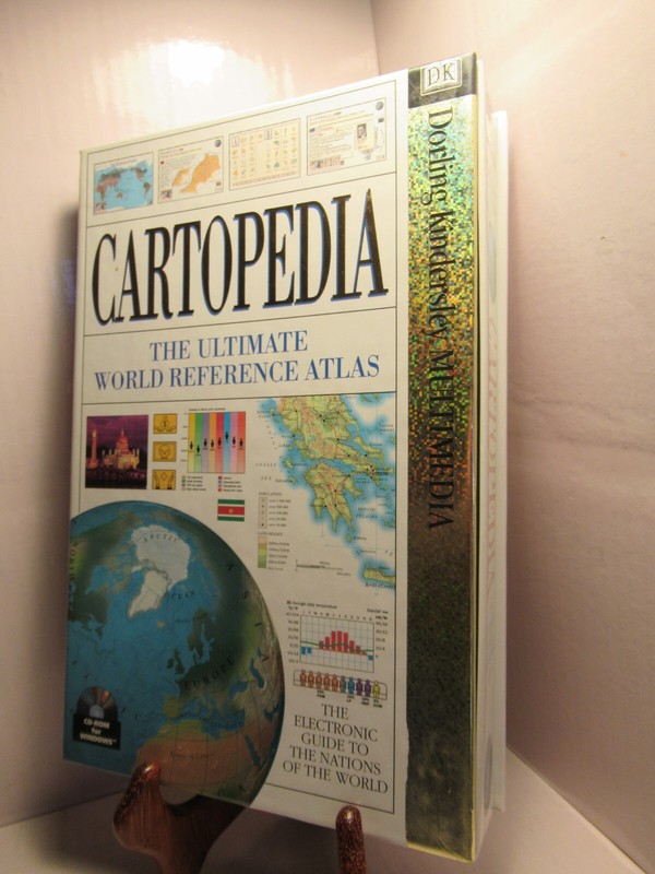 CARTOPEDIA THE ULTIMATE WORLD REFERENCE ATLAS / 2 CDs set