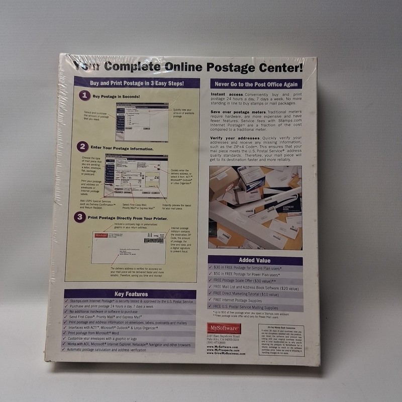 New My Internet Postage Software Windows 95/98 CD-ROM Print Postage Home gallery