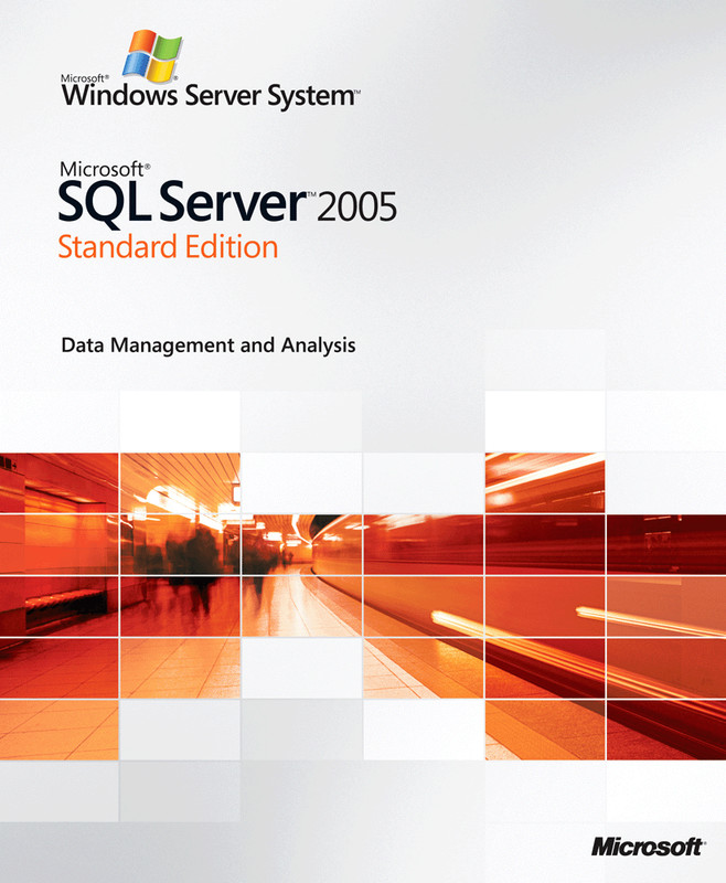 Microsoft SQL Server 2005 Standard Edition w/ Product Key & 10 CAL License