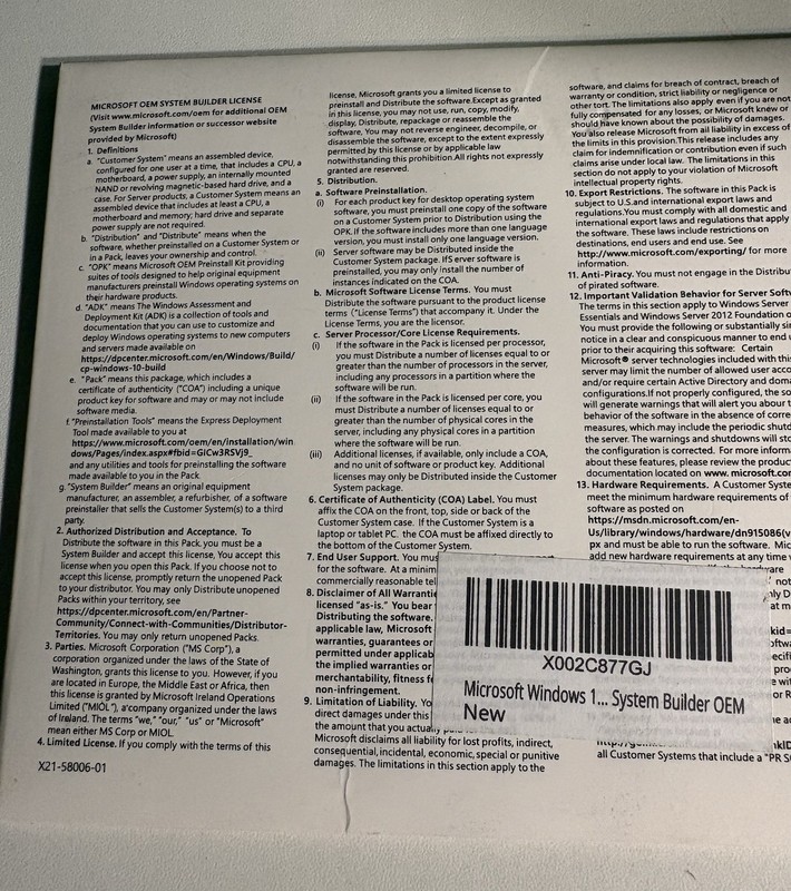 Microsoft Windows 10 Pro 64-Bit English 1pk DSP OEI DVD FQC-08929 X18-45392 gallery