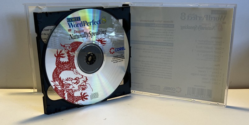 Corel Word Perfect Suite 8 with Dragon Naturally Speaking (PC) Windows 95 NM gallery