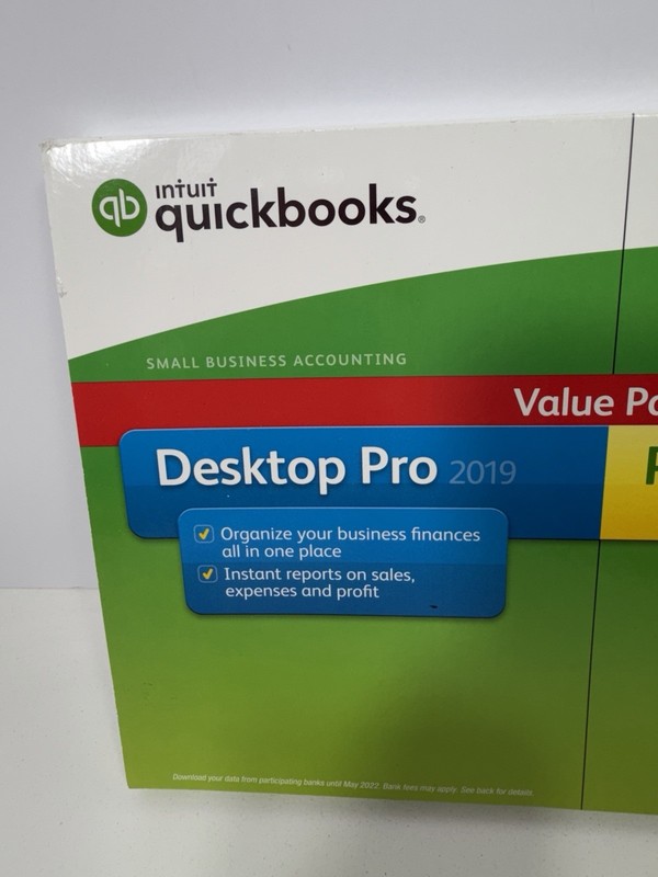INTUIT QUICKBOOKS DESKTOP PRO 2019 W/PAYROLL ENHANCED FACTORY SEALED gallery