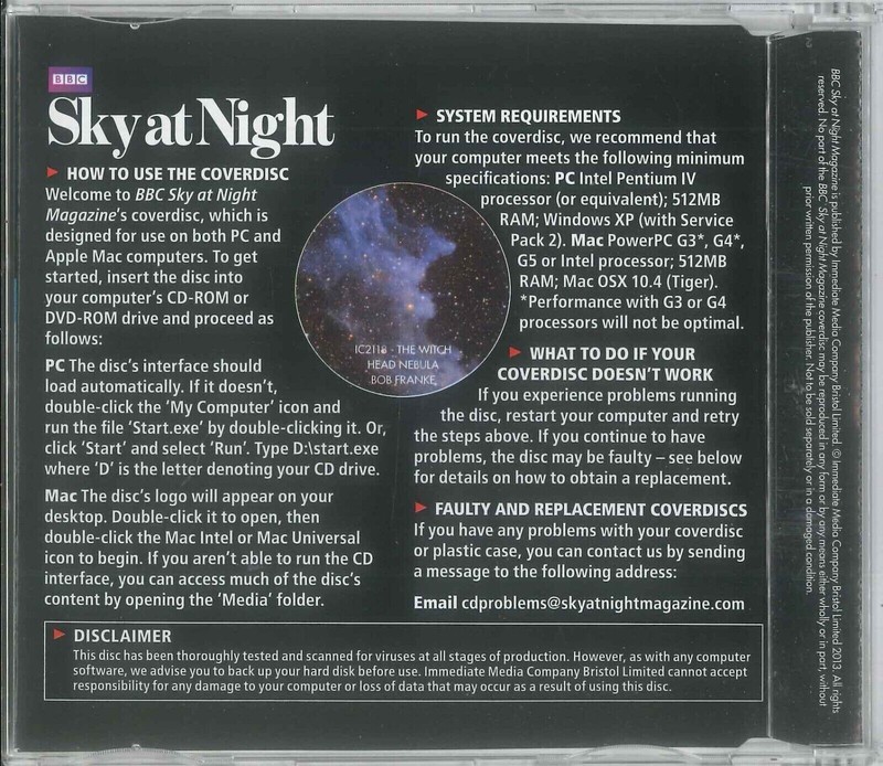 BBC Sky at Night CD-ROM, Classic Episode 1986, #106 March 2014, Windows, Mac gallery