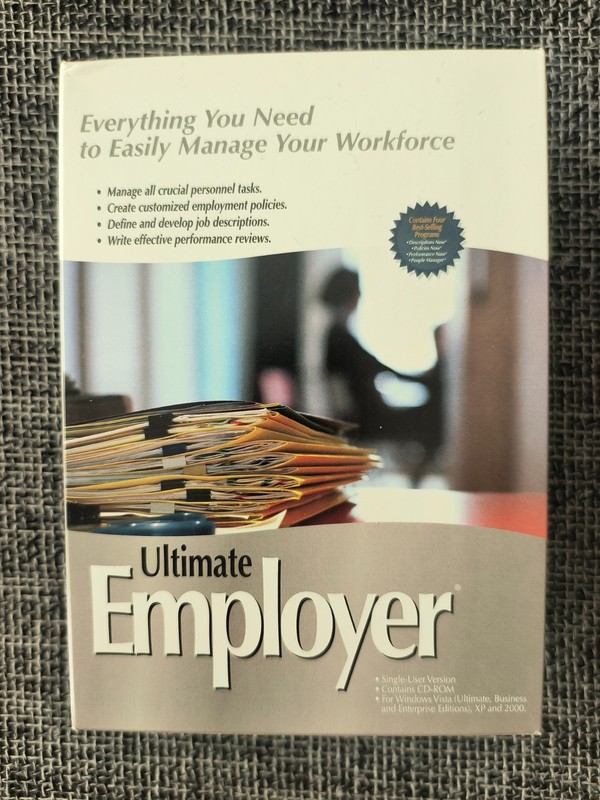 Ultimate Employer Workforce Management Software CD-ROM (5)
