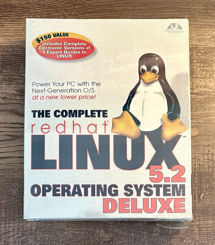 The Complete Redhat Linux 5.2 Operating System Deluxe Secure Server Partial Seal