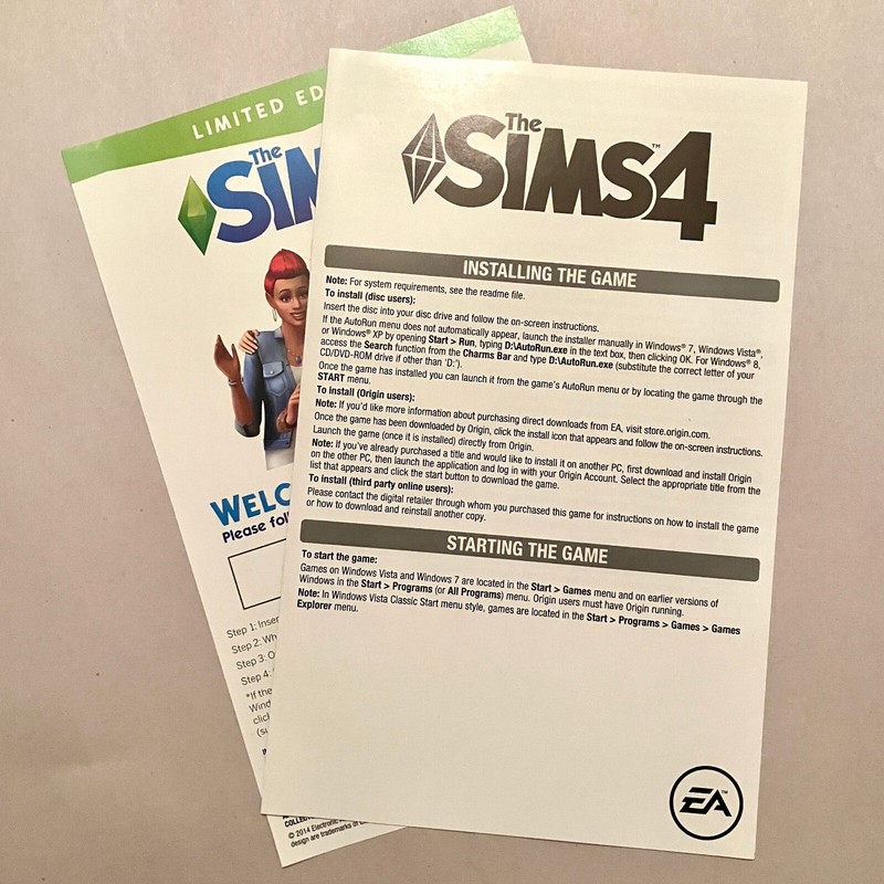 Limited Edition The Sims 4 DVD-ROM Game Software for PC 2 Disc Set gallery