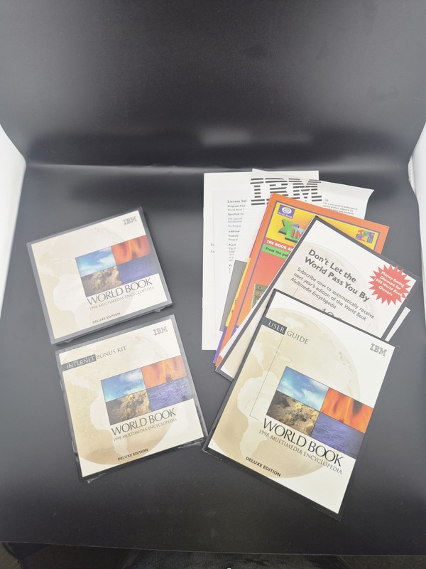 World Book Interactive Encyclopedia - 1998 PC/CD-ROM Vintage Sealed gallery