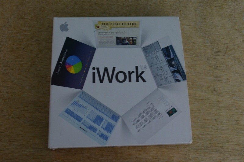 Apple iWork ’08 Mac Keynote Pages Numbers MA791Z/A