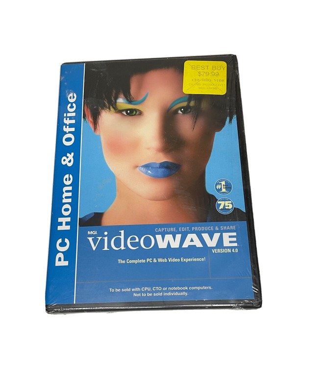 New PC Home And Office Video Wave Version 4.0 2001 Complete Web Experience MGI