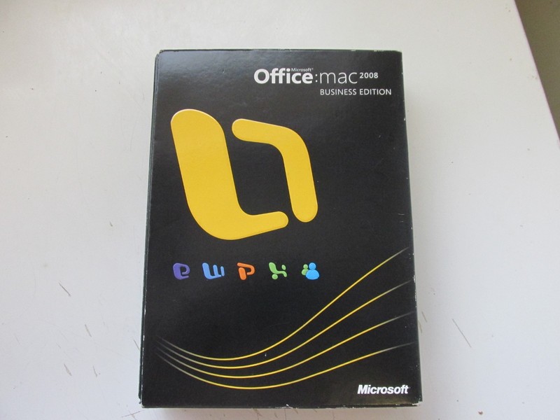Microsoft Office MAC 2008 Business Edition with Product Keys