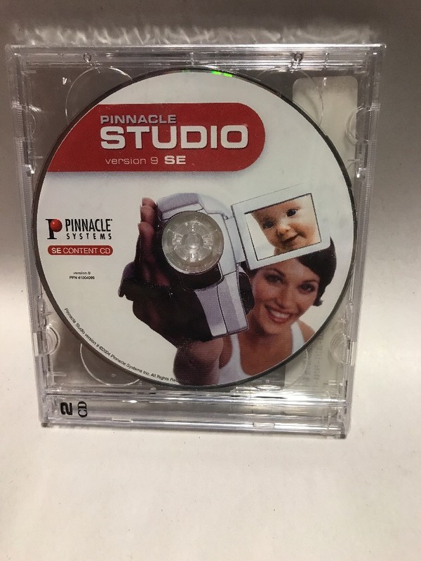 Pinnacle Studio Version 9 SE CD ROM And Instan Photo Album 2-CD NEW