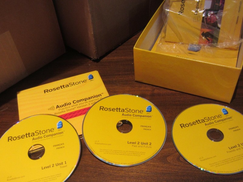 Rosetta Stone Level 1 & 2 Italian Italiano + Audio Companion. gallery
