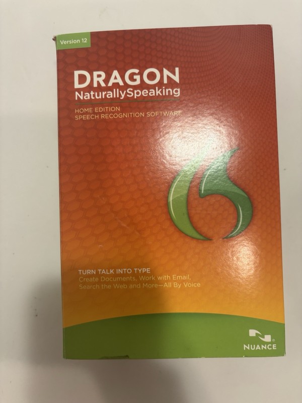 Dragon Naturally Speaking Home Edition version 12 Complete NEW Open Box gallery