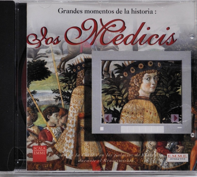 NEW – Los Medicis Interactive CD-ROM – French, English, German, Italian