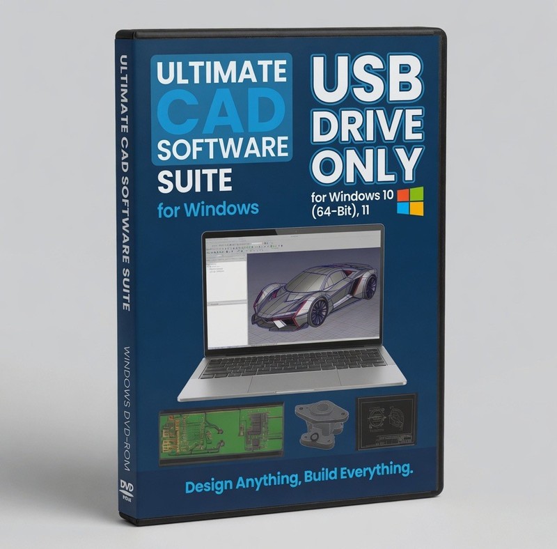 2D 3D CAD Computer Aided Design Software App Latest Full Application for Windows