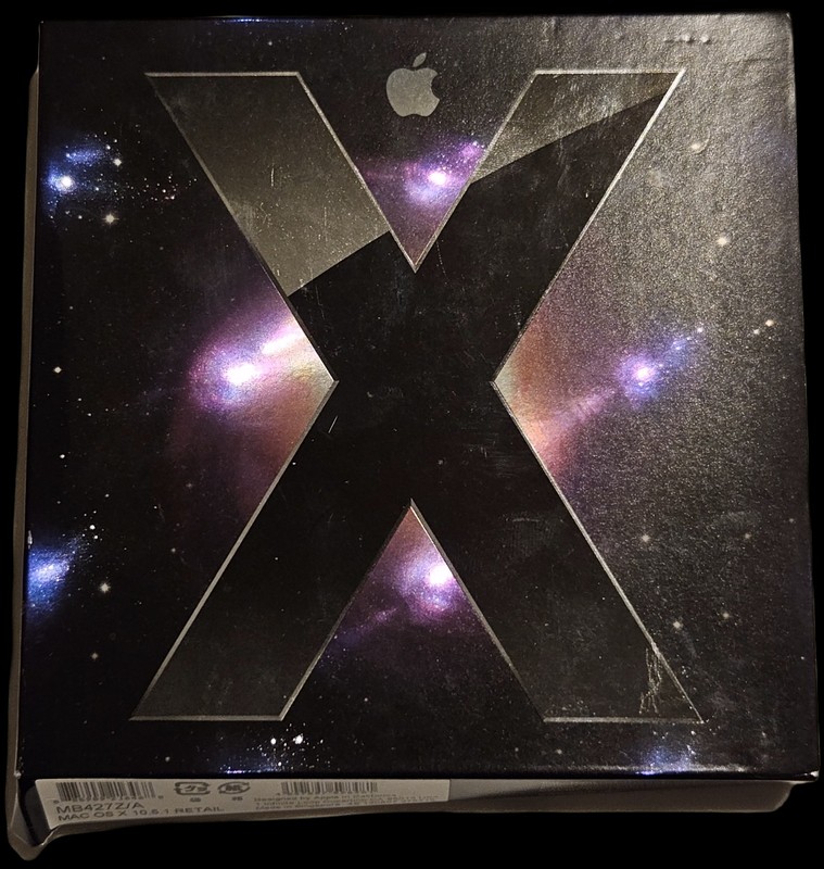 MAC OS X Leopard Version 10.5.1  Retail DVD Install MB427Z/A 10.50 Apple CIB