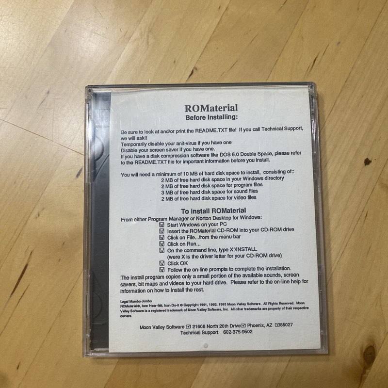 RoMaterial disc moon valley software rare gallery