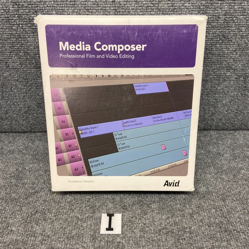 Avid Media Composer 2008 Books Film Video Editing Software NO USB Dongle