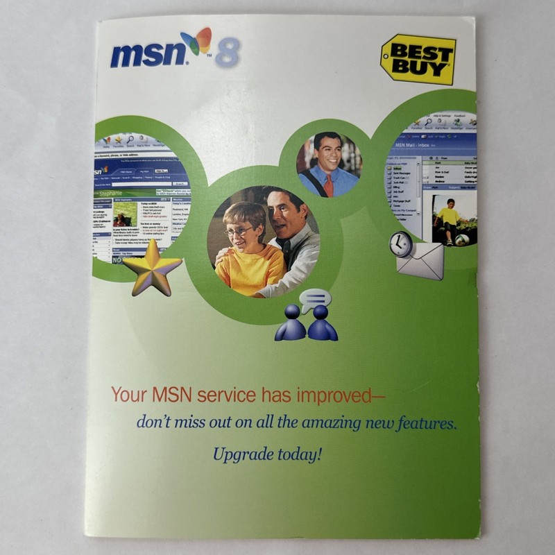 MSN 8 Installation CD Disc Part No. X09-56701 It’s Better With The Butterfly