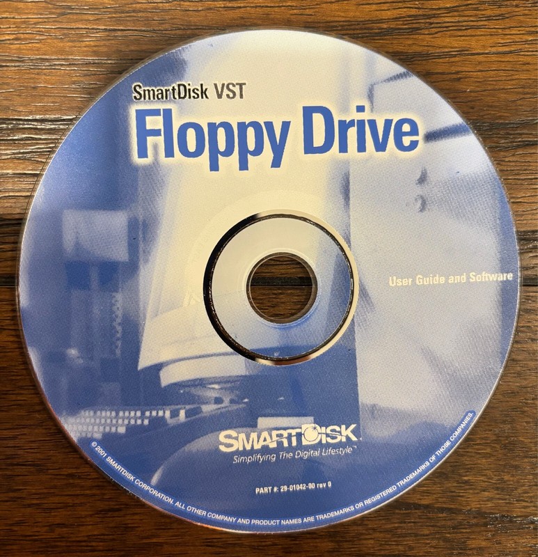 Floppy Drive software CD