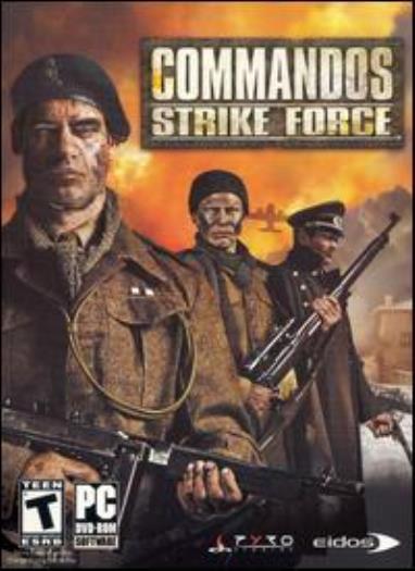 Commandos: Strike Force + Manual PC DVD World War II tactical strategy WWII game