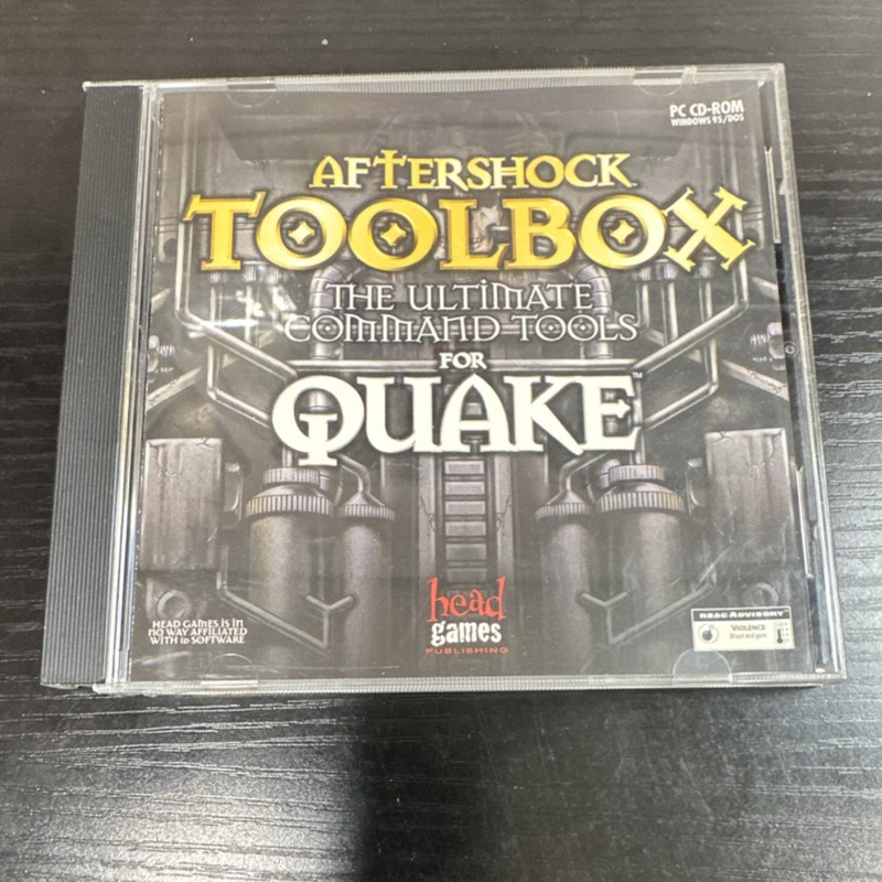 Head Games Aftershock Toolbox for Quake PC CD-ROM Windows 95 DOS English