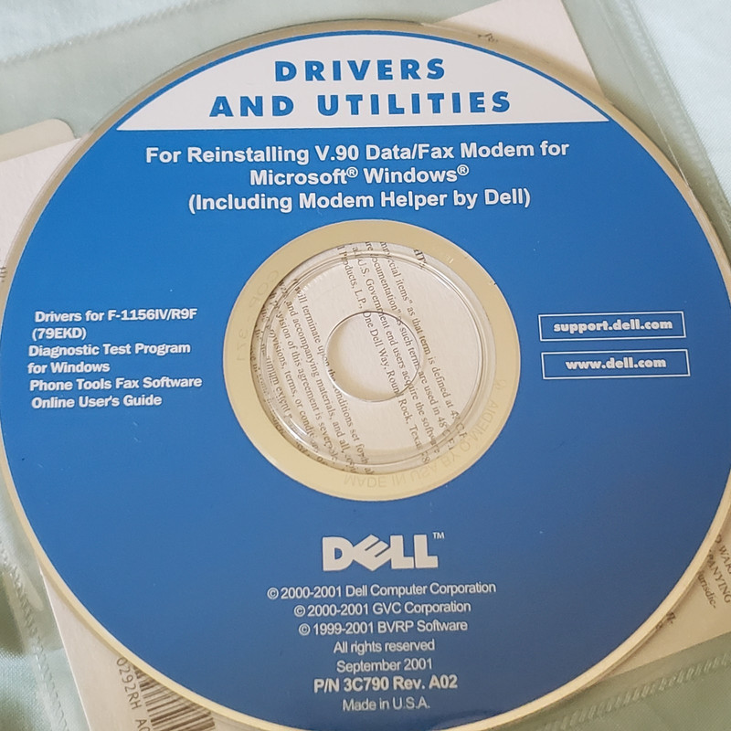 Vintage Dell Dimension 2001-2002 PC Microsoft Reinstallation Software Lot Pack gallery