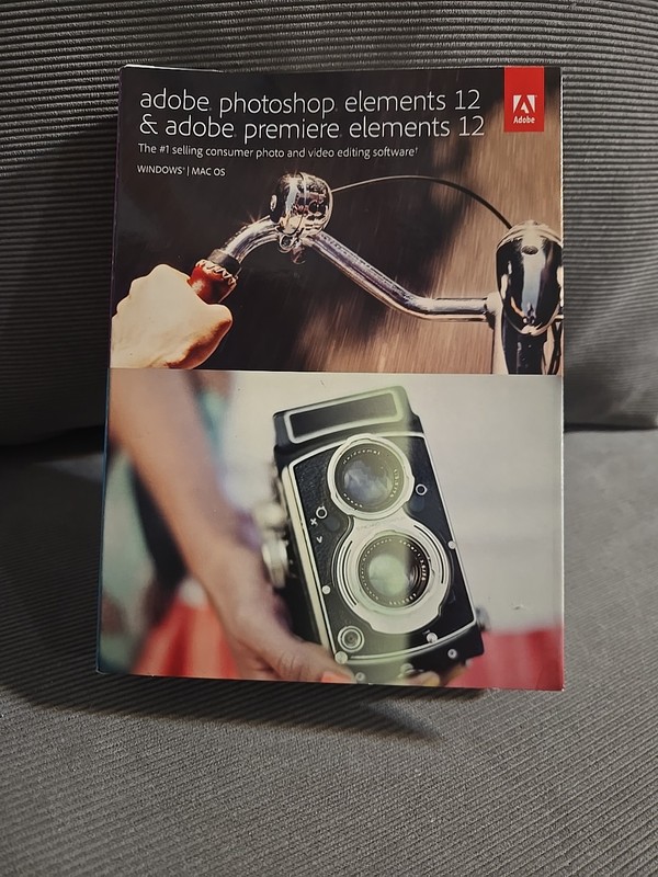 Adobe Photoshop Elements 12 & Premiere Elements 12 Software Bundle – New Sealed gallery