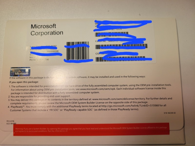 Microsoft Windows 11 Pro 64-Bit DVD Authentic, Unused, Not Digital.