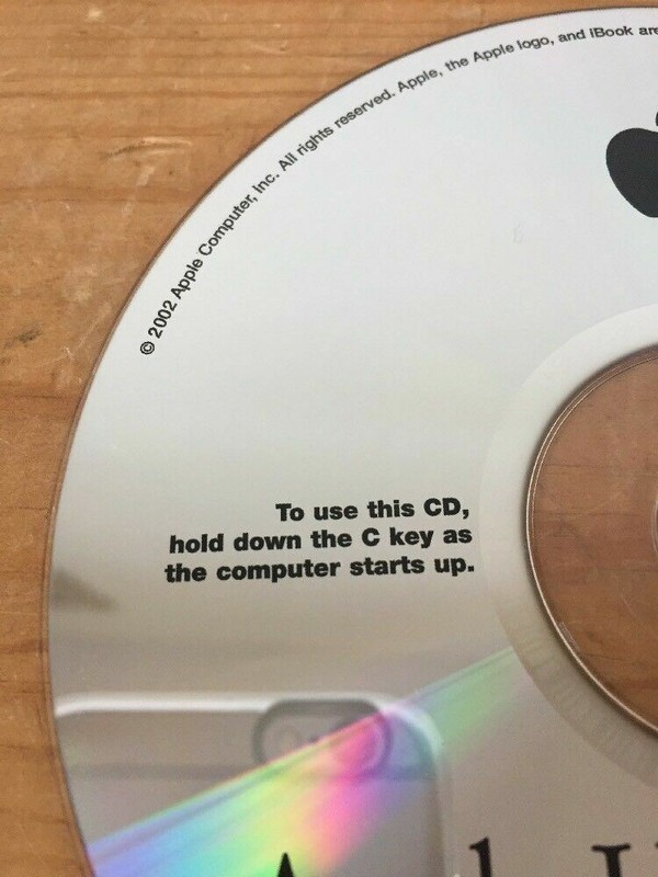 Mac Macintosh iBook Hardware Test 1.2.3 Software System Diagnostic CD-ROM Disc gallery