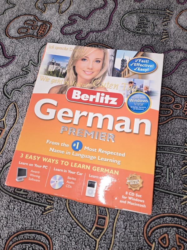 Nova Berlitz German Premier (PC/Mac) CDs Learning Language – German Language