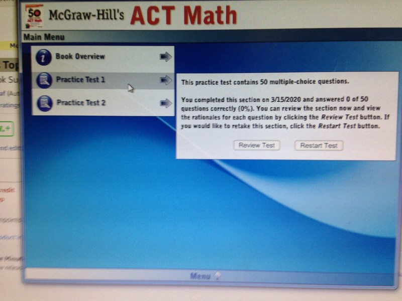 McGraw-Hill's Top 50 Skills for a Top Score: ACT Math, PC on CD, Windows/MAC gallery