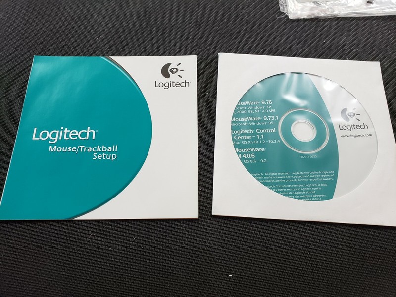 Logitech MouseWare 9.76 9.73.1 Control Center CD - Scratch Free Disc #XD14 gallery