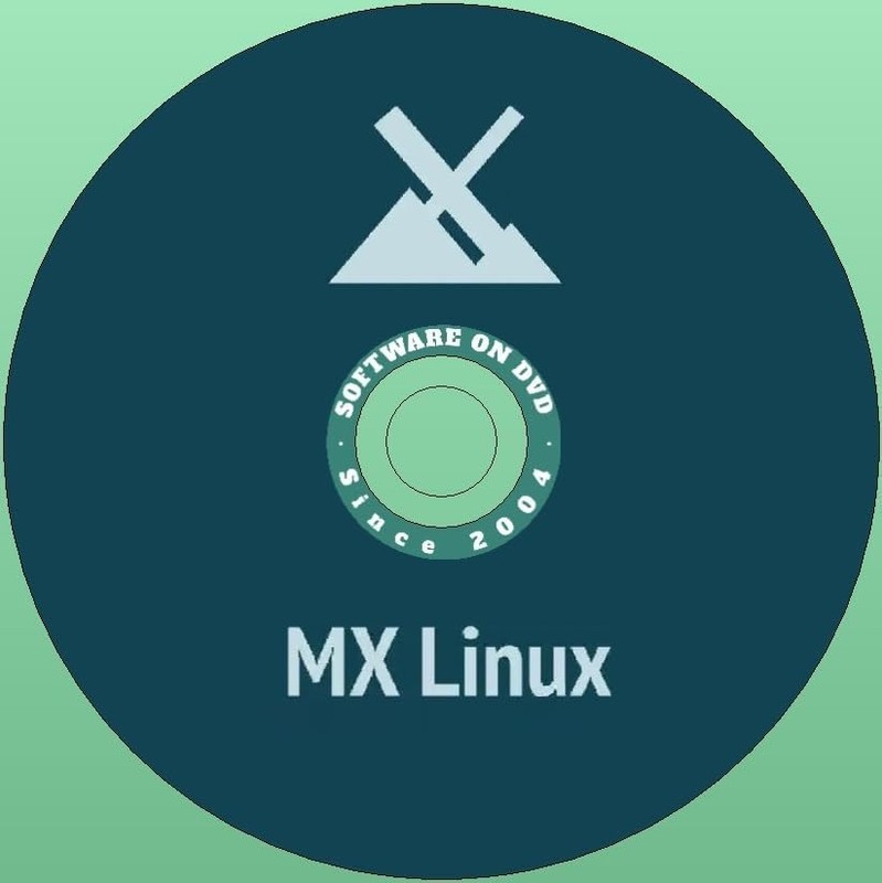 Latest New Release MX Linux KDE OS Operating System for PC on DVD
