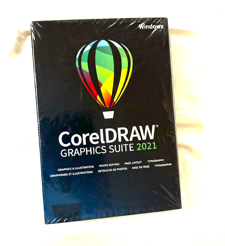 CorelDRAW Graphics Suite 2021 Windows (Box Full Version)