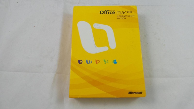 Microsoft Office 2008 for Mac - Home & Student Edition - Old Version (GZA-00006)