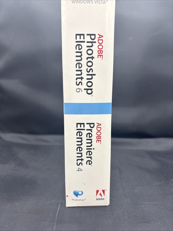 ADOBE Photoshop Elements 6 & Adobe Premiere Elements 4. Brand New In Box gallery