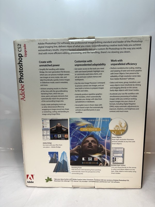 Adobe PhotoShop CS2 Upgrade Mac OS w/ Training Video & User Guide gallery