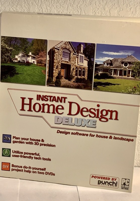Punch! Software Instant Home Design Deluxe Version, Windows 95 +
