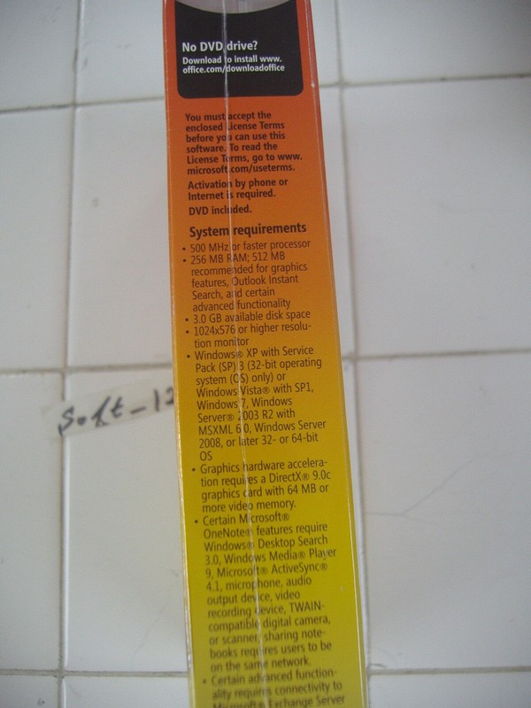 Microsoft Office 2010 Professional For 2 PCs Full Version =NEW SEALED BOX= gallery